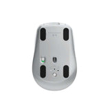 Logitech MX Anywhere 3S Wireless Mouse - Pale Gray - 8K DPI, Rechargeable, Bluetooth