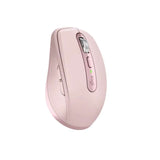 Logitech MX Anywhere 3S - Compact Wireless Mouse, 8000 DPI, Rose, Bluetooth, Rechargeable