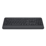 Logitech K650 Wireless Keyboard - Bluetooth Connectivity, Mic-Mute Feature, Eco-Friendly Design