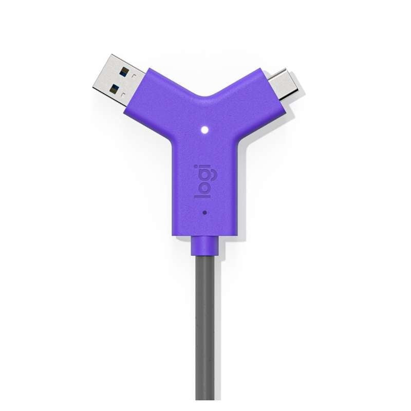 Swytch USB Data Transfer Cable - High-Speed Plug-and-Play Connectivity by Logitech