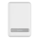 MAGNETIC WIRELESS PB + STAND WHITE - Belkin 5K (White)