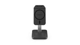 Alogic 3-IN-1 Wireless Charging Stand - MagSafe Compatible for iPhone, Apple Watch, AirPods (Black)