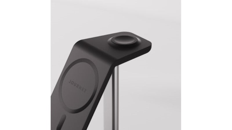 Alogic 3-IN-1 Wireless Charging Stand - MagSafe Compatible for iPhone, Apple Watch, AirPods (Black)