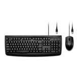 Kensington Pro Fit Washable Wired Keyboard and Mouse Set - IP67 Waterproof, Durable, USB