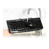 Kensington Pro Fit Washable Wired Keyboard and Mouse Set - IP67 Waterproof, Durable, USB