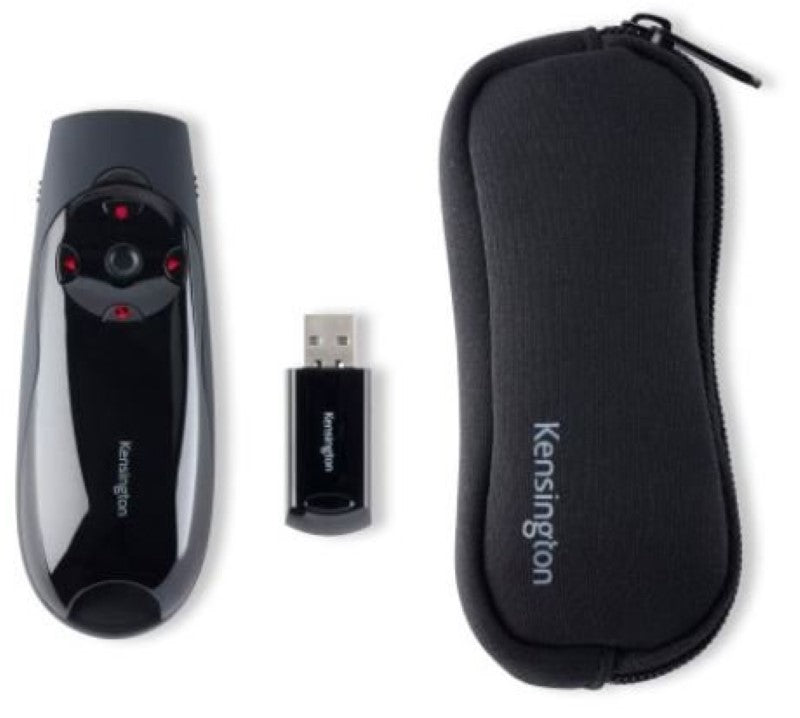 Kensington Wireless Presenter Expert with Red Laser & Cursor Control - Perfect for Professionals