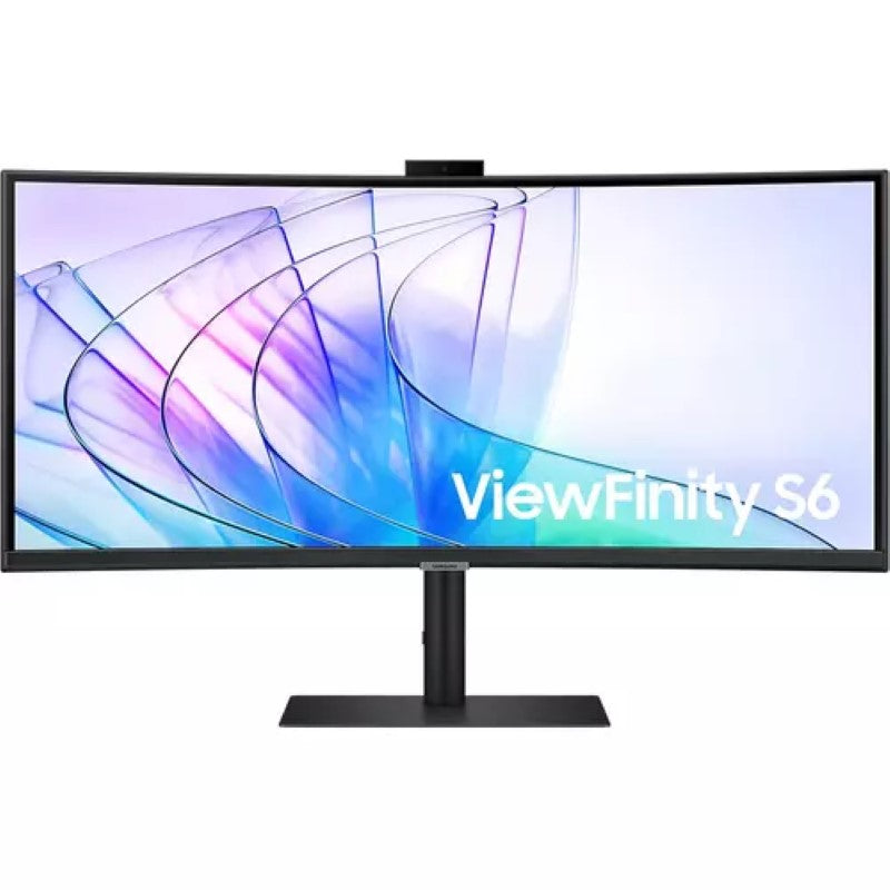 Samsung 34" ViewFinity S6 Ultra WQHD Curved LCD Monitor | 1000R, HDR10, USB-C, Built-in Speakers