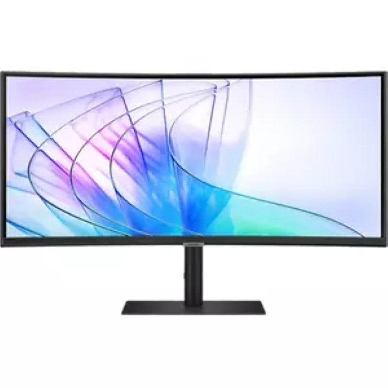 Samsung 34" ViewFinity S6 Ultra WQHD Curved LCD Monitor | 1000R, HDR10, USB-C, Built-in Speakers