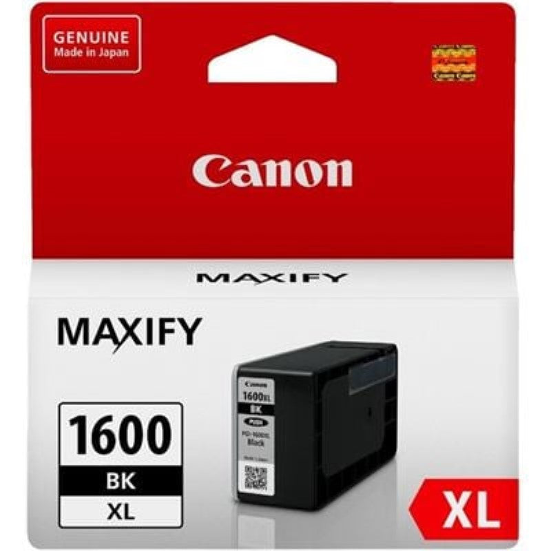 Canon PGI-1600XLBK Black Ink Cartridge for MB2060 & MB2360 Printers - High Capacity & Quality