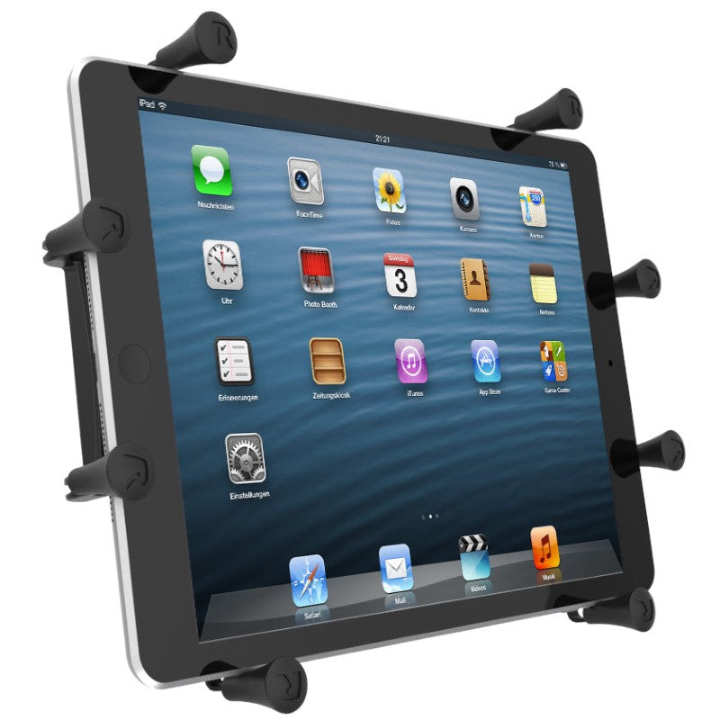 Universal Cradle for 9-10 inch Tablets - Durable RAM X-GRIP Holder for Car, Office, Home