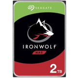 Seagate IronWolf 2TB Internal Hard Drive for NAS - 3.5" SATA 6Gb/s - Optimal Data Storage