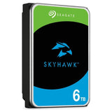 Seagate SkyHawk 6TB Internal Hard Drive for Surveillance - 3.5" SATA 6GB/s - CMR Technology