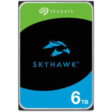 Seagate SkyHawk 6TB Internal Hard Drive for Surveillance - 3.5" SATA 6GB/s - CMR Technology