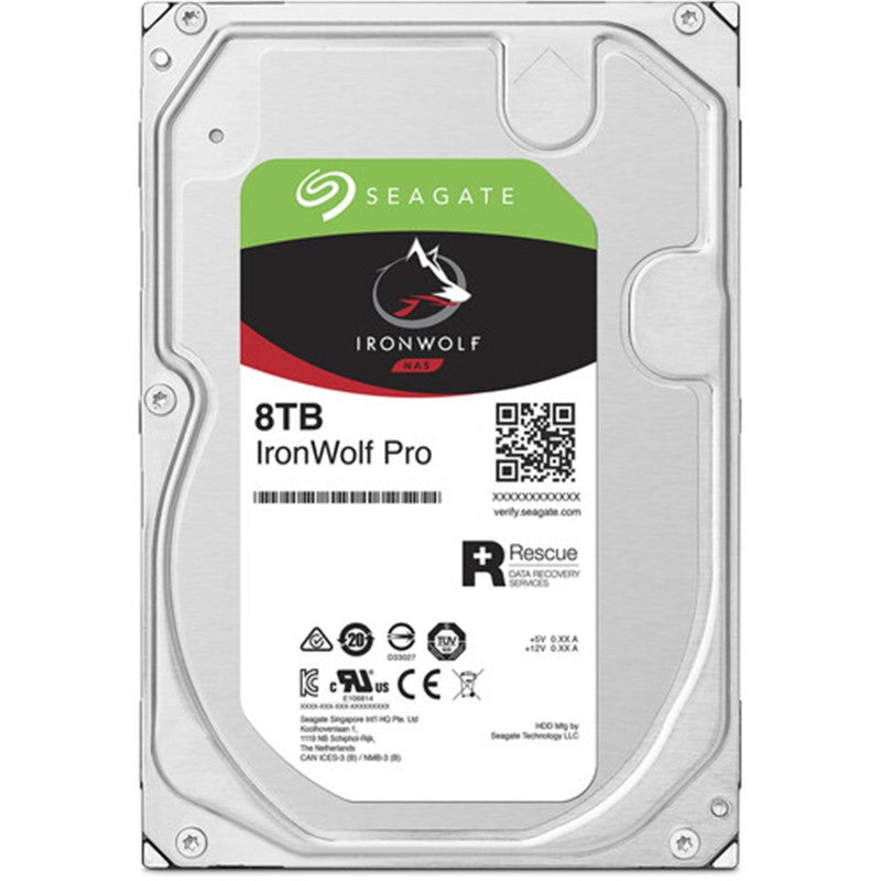 Buy Seagate IronWolf 8TB Internal Hard Drive - 7200RPM SATA for NAS & RAID Systems