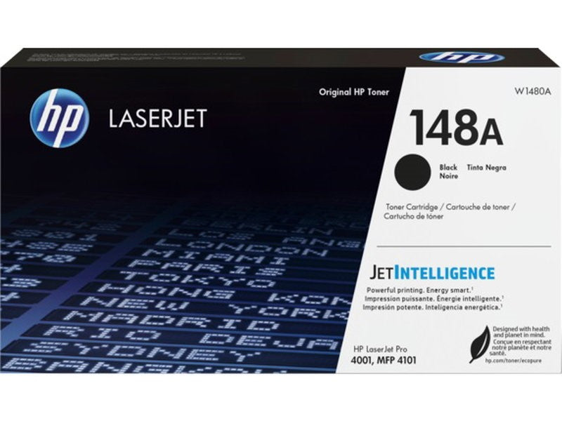 HP 148A Black LaserJet Toner Cartridge for Pro 4001 & MFP 4101 - 2900 Pages Yield