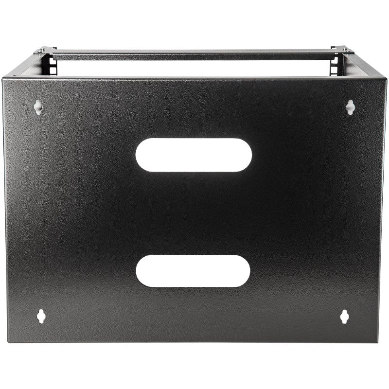 StarTech 8U Wall Mount Rack for 12-Inch Equipment - Solid Steel, 36.38 kg Capacity, Efficient Space-Saving Design