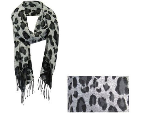 Stylish black scarf with playful cat print, soft and cozy, perfect for winter and expressing feline love.