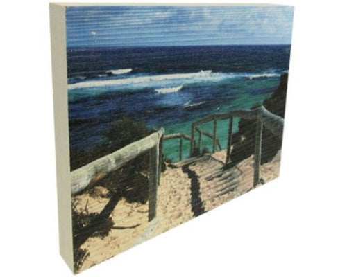 Textured Art Beach View showcasing vibrant coastal colors and intricate textures, perfect for enhancing any room's décor.