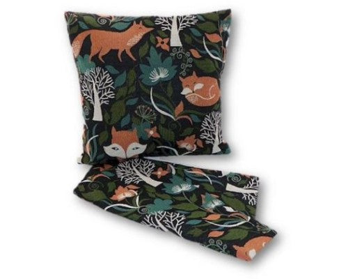 Cushion Cover Enchanted Forest Black