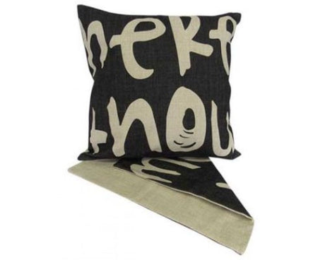 Stylish 44cm x 44cm cushion cover in premium thick fabric, featuring an easy zip for washing and perfect for any decor.