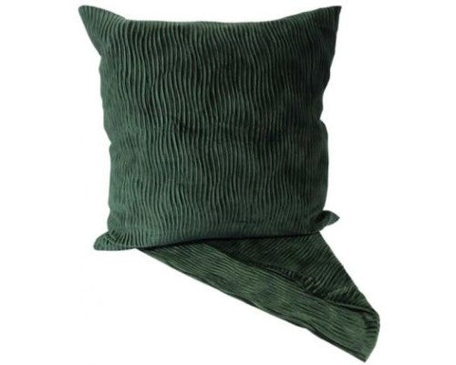 Cushion Cover Textured Wave Green