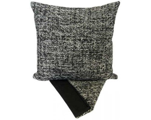 Cushion Cover Herringbone BlacknWhite