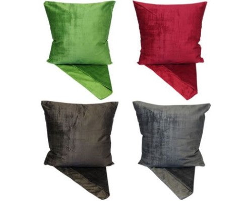 Warm set of 4 stylish cushion covers, 44cm x 44cm, ideal for enhancing home decor with cozy charm.