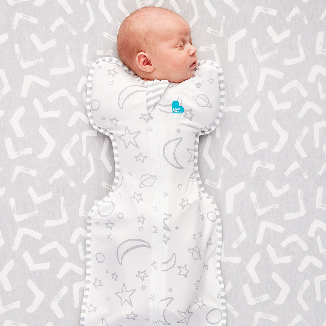 Love to Dream Swaddle Up™ Bamboo 1.0 TOG - Stars & Moon - Newborn