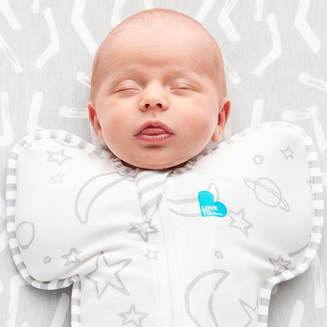 Love to Dream Swaddle Up™ Bamboo 1.0 TOG - Stars & Moon - Small