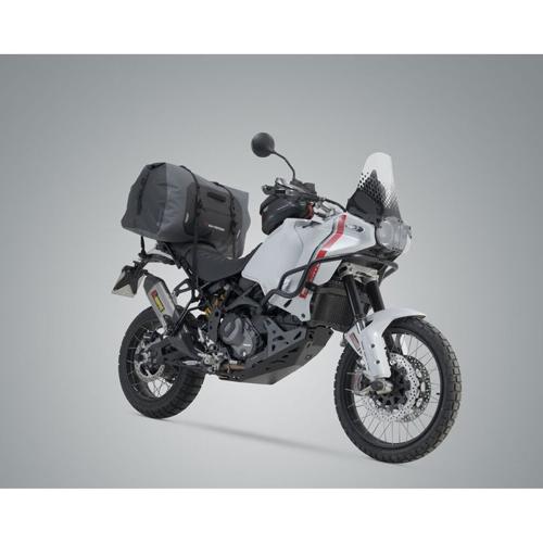 TAIL BAG SW MOTECH DRYBAG 60 LITRE WEATHERPROOF GREY BLACK