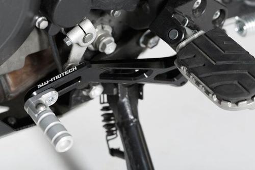 SW MOTECH GEAR LEVER CNC MILLED ALUMINIUM HARDCOAT SUZUKI DL1000 V-STROM 14-19 D