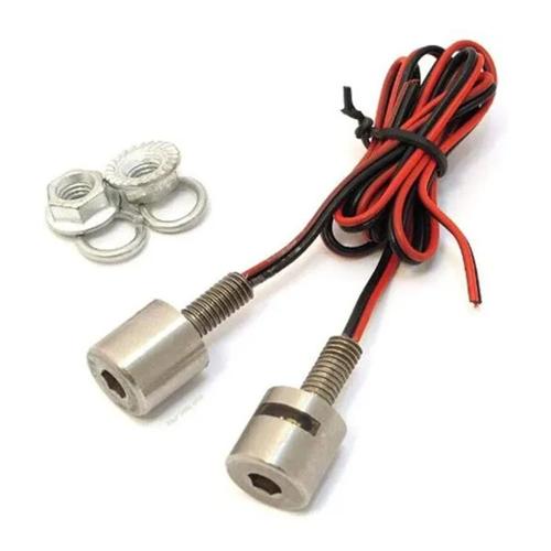 LICENCE / NUMBER PLATE BOLT LIGHTS LED BLACK