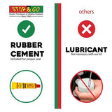 STOP & GO TYRE PLUGGER MOTORCYCLE ATV REPAIR KIT TUBE & TUBELESS