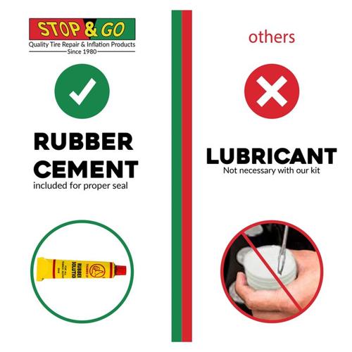 STOP & GO TYRE PLUGGER ATV REPAIR KIT