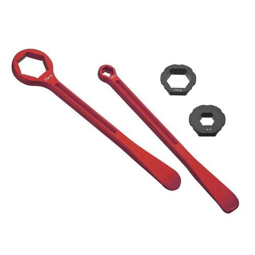 COMBO AXLE TIRE WRENCH LEVER SET EURO KIT 32MM 27MM 17MM AXLES 10MM 13MM AXLE AD