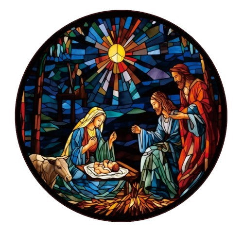 Suncatcher Nativity SET OF 2 LARGE