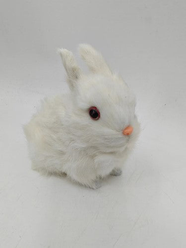Decorative Rabbit Ornament - White - 19 x 12cm