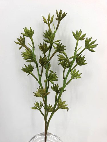 Artificial Eucalyptus Pellita Seed Spray - Green