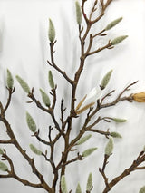 Artificial Magnolia Flower Bud Spray
