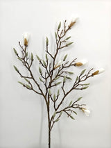 Artificial Magnolia Flower Bud Spray