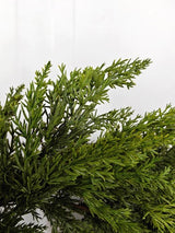Artificial Cypress Wreath - Real Touch - 50cm