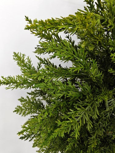Artificial Cypress Wreath - Real Touch - 50cm