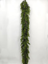 Artificial Cypress Garland - Real Touch - 6ft