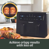 Cuisinart - XXL Dual Zone Air Fryer PFAS Free10.4L (AFD-10OBLXA)