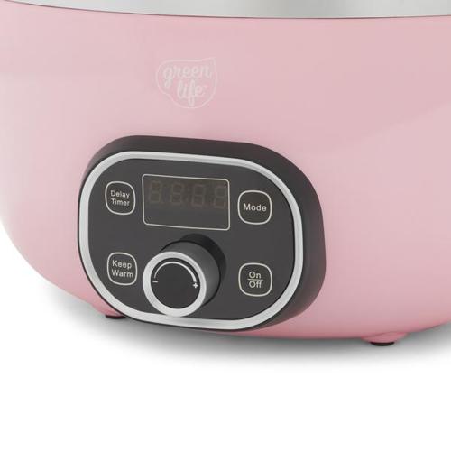 Greenlife - Slow Cooker Duo - Pink