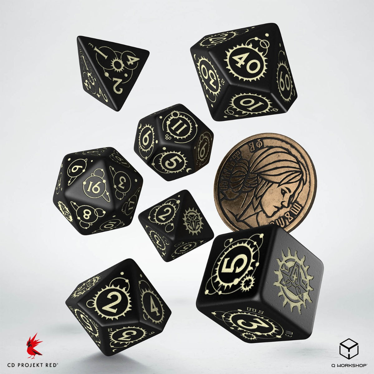 Q Workshop - The Witcher Dice Set Ciri - The Zireael