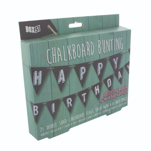 Box 51 Chalkboard Bunting