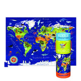 Croc Creek Puzzle + Poster - World (200PC)