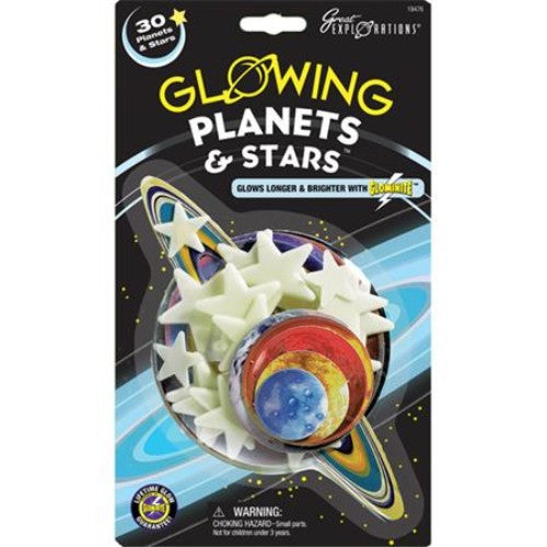 Great Explorations Glow In The Dark Planets and Stars (Set of 2)