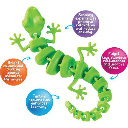 Sensory Sprouts Wriggly Gecko Green